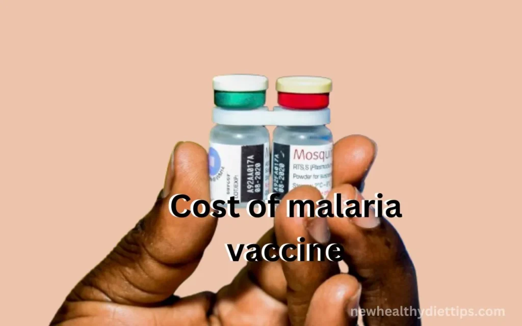 cost of malaria vaccine